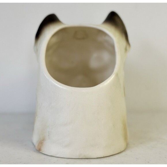 Ceramic Siamese cat planter blue eye‎ Inarco Japan E4006 Pet Plant Lover 5in - Picture 4 of 8